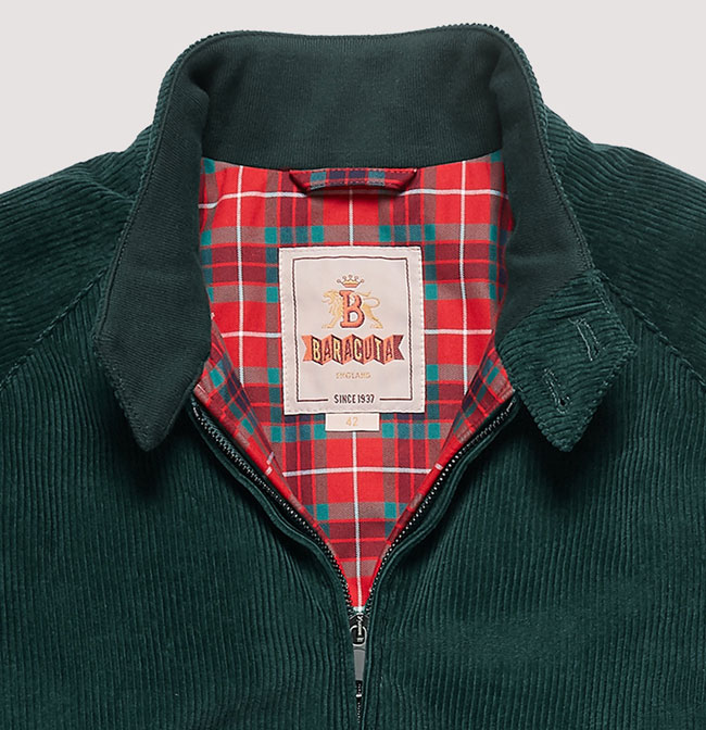 Baracuta G9 corduroy Harrington Jacket