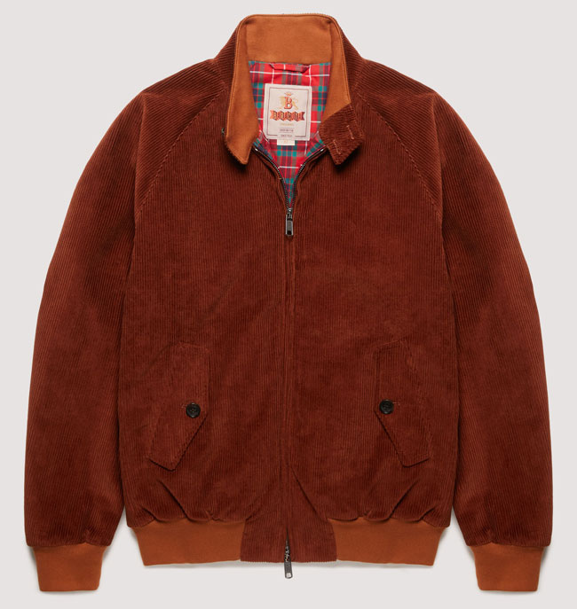 Baracuta G9 corduroy Harrington Jacket