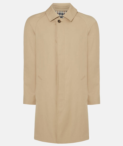 7. Aquascutum Sheerwater raincoat