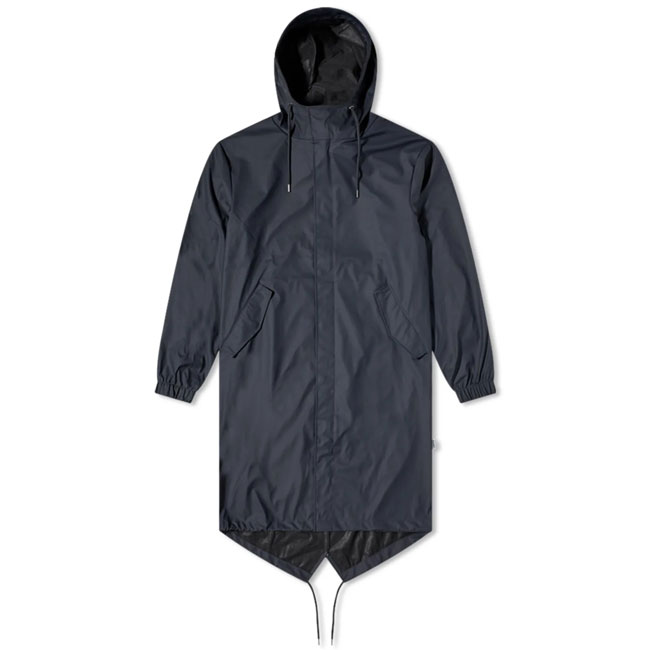 Rainy day classic: Rains Fishtail Parka