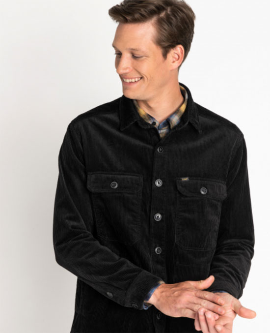 Sale watch: Jumbo cord overshirts by Lee