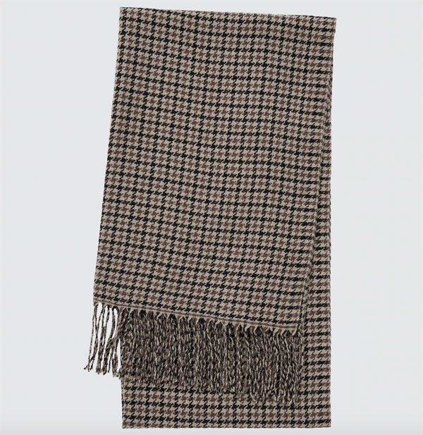 5. Uniqlo traditional patterned scarves