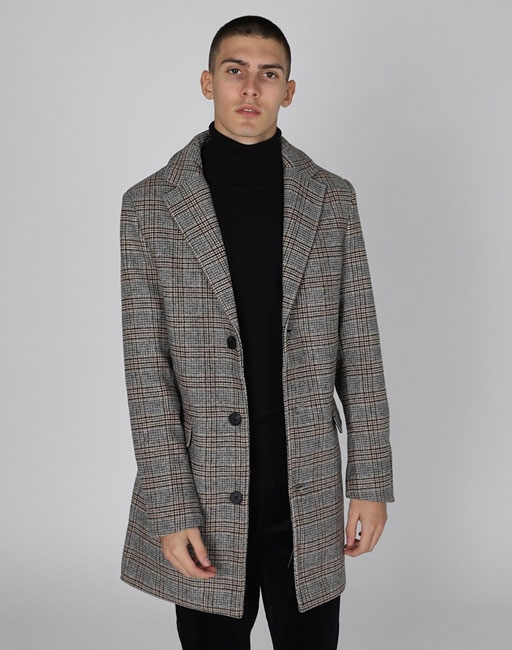 Bargain spotting: Budget wool blend Crombie coat at The Idle Man