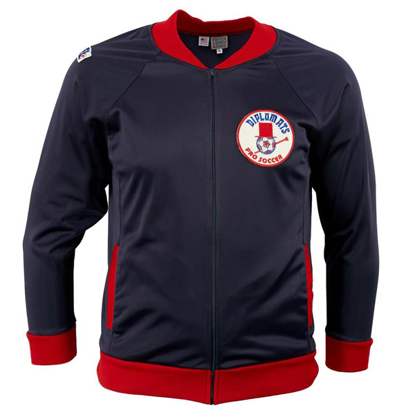 Vintage US soccer track tops by Ebbets Field