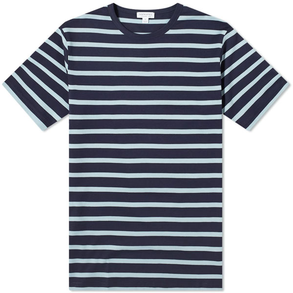 10. Sunspel Breton stripe t-shirts