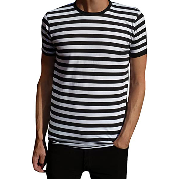 6. Fuzzdandy budget stripe t-shirts