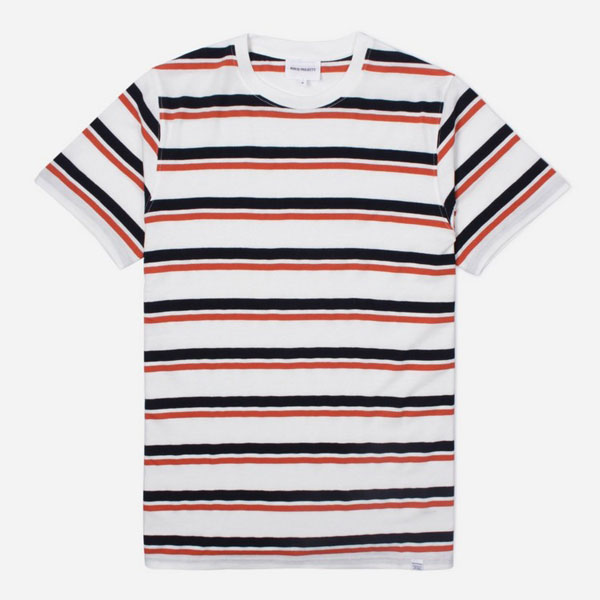 7. Norse Projects Niels stripe t-shirt