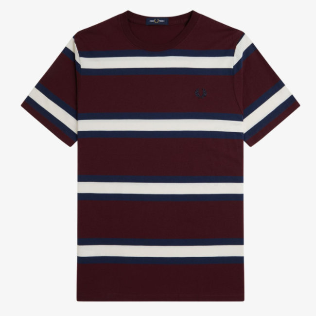 10. Fred Perry bold stripe t-shirts