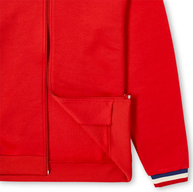 Sweatshirt-style matchday bomber jacket by Fred Perry