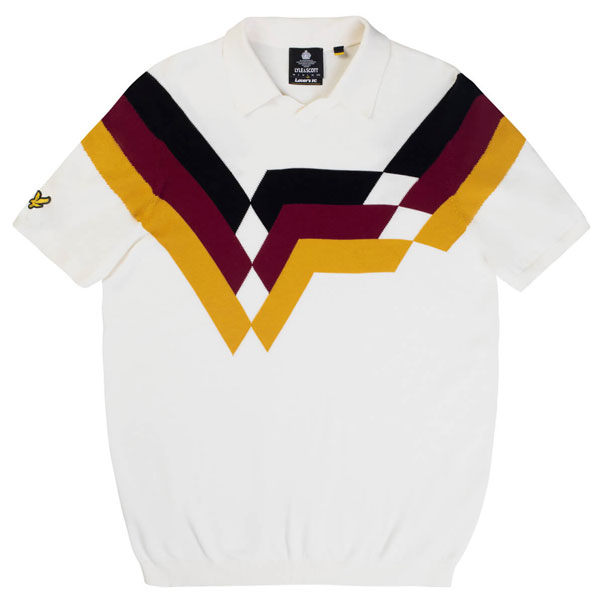 Classic football top polo shirts by Lyle and Scott