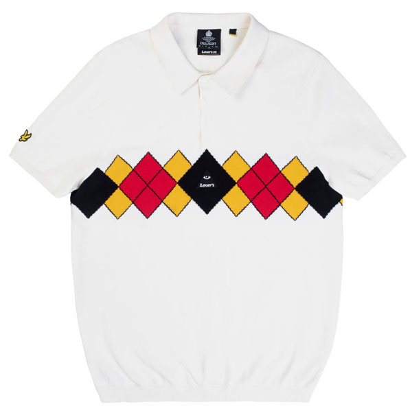 Classic football top polo shirts by Lyle and Scott