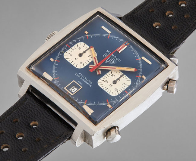 Steve McQueen’s Tag Heuer Monaco watch up for auction