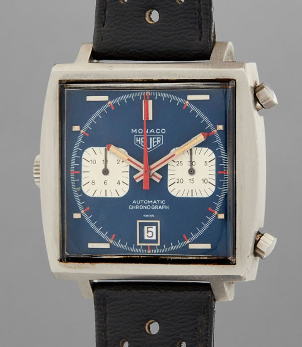Steve McQueen’s Tag Heuer Monaco watch up for auction