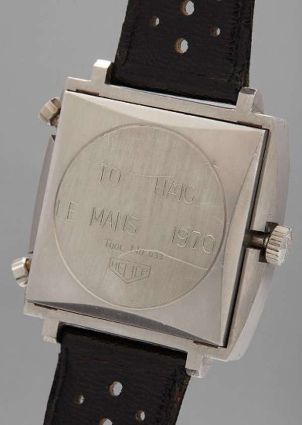 Steve McQueen’s Tag Heuer Monaco watch up for auction