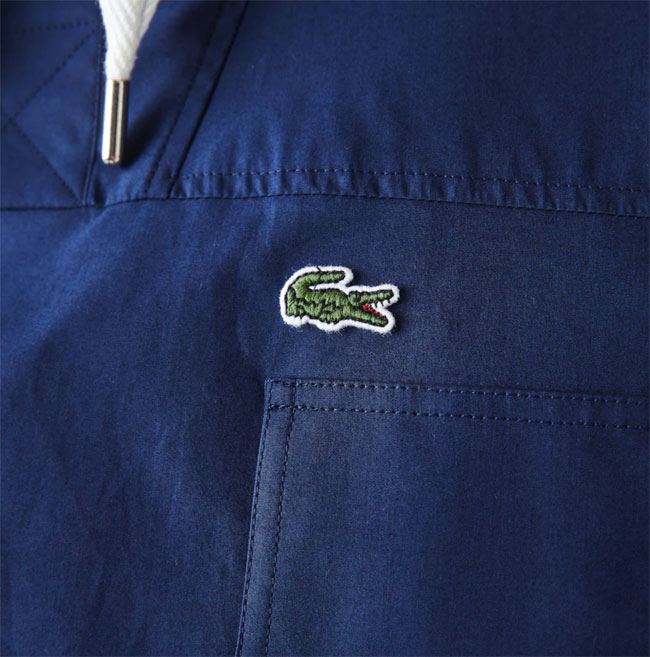 Sale watch: Lacoste water-resistant canvas smock
