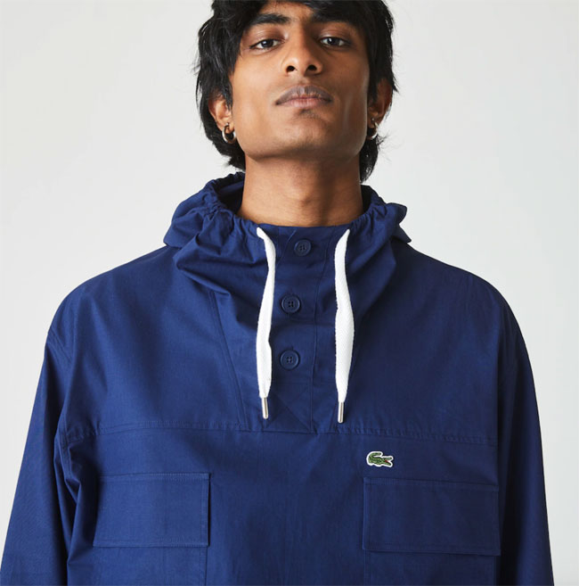 Sale watch: Lacoste water-resistant canvas smock