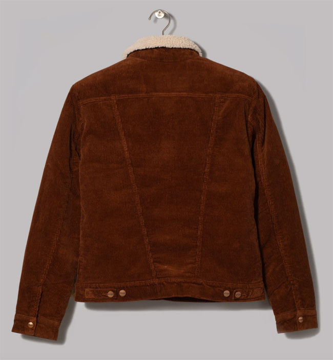 Wrangler corduroy sherpa jacket