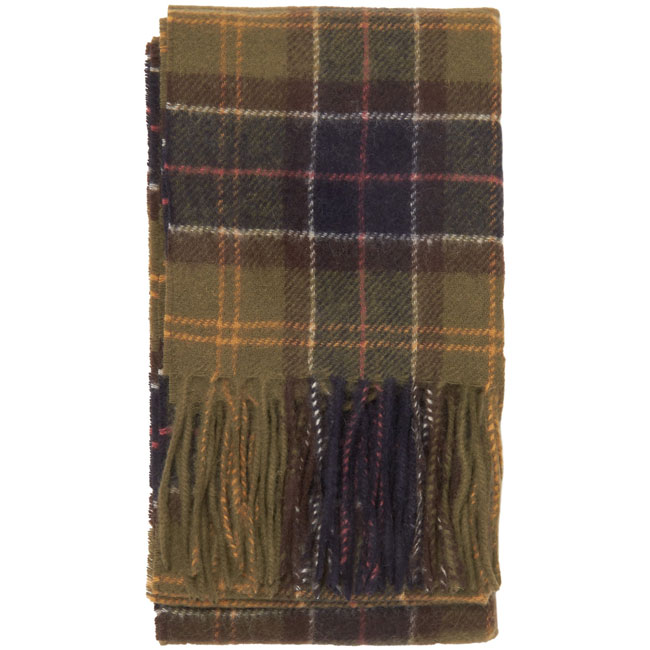 Barbour classic tartan scarves