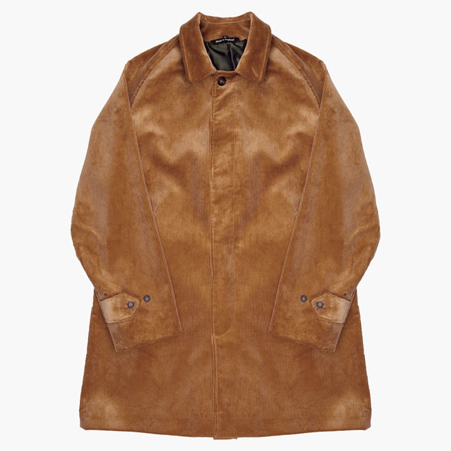 John Simons made in London corduroy overcoat