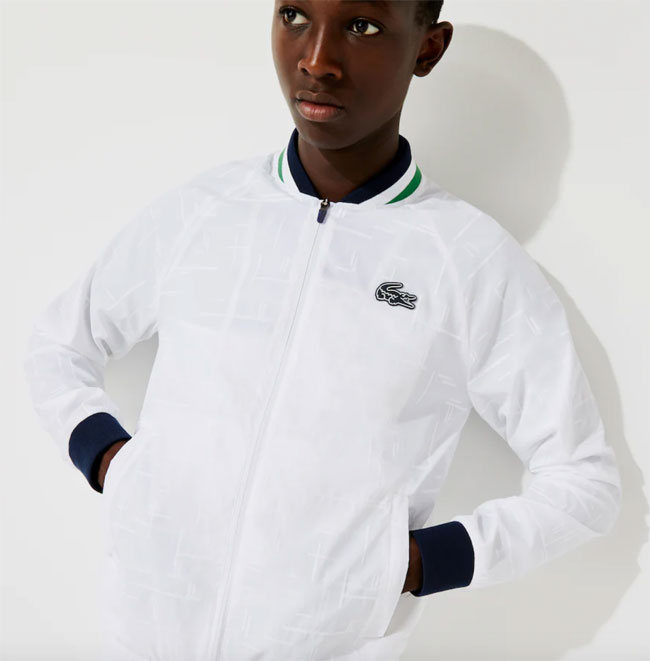 Teddy water-resistant jacket by Lacoste