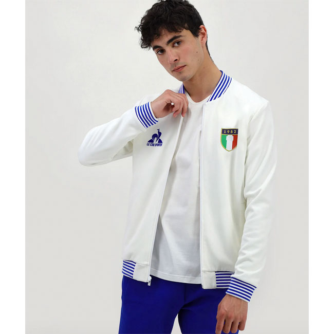 Italy 82 zipped sweatshirt by Le Coq Sportif