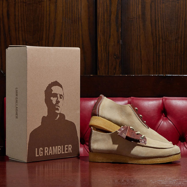 Liam Gallagher x Clarks Originals Rambler shoes