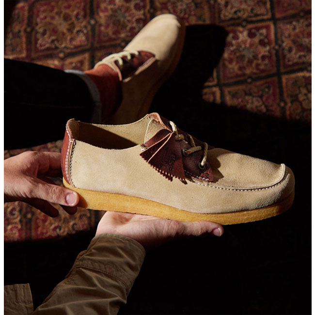 Liam Gallagher x Clarks Originals Rambler shoes