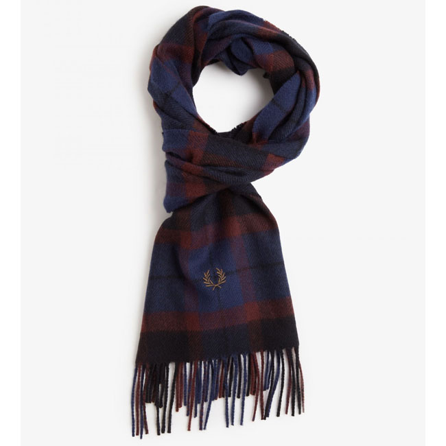 Fred Perry tartan scarf range (image credit: Fred Perry)