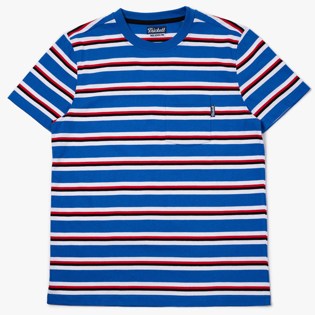 Trickett’s Mancini striped t-shirt now on pre-order