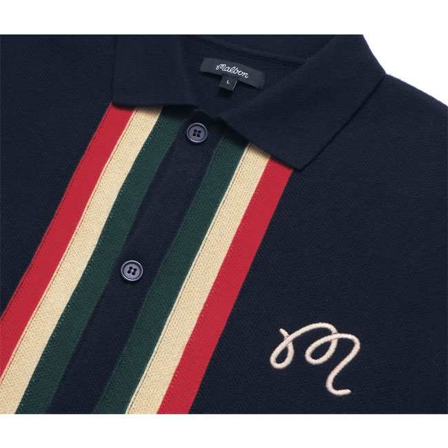 Liam retro golfing shirts by Malbon