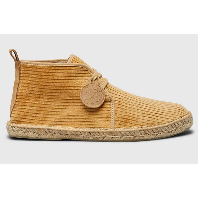 Cord Espadrille Boots at Pretty Green
