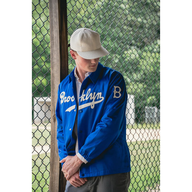 Vintage-style MLB windbreakers by Ebbets Field