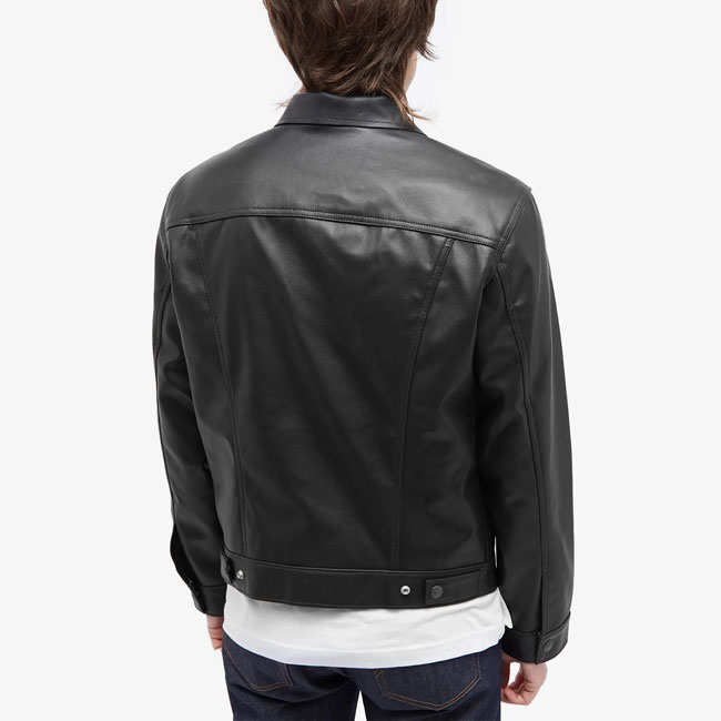 Levi’s Vintage Clothing Leather Trucker Jacket