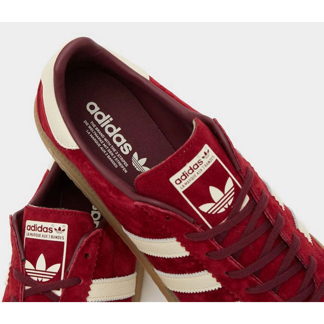1970s Adidas Bermuda trainers in red and purple - His Knibs