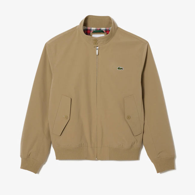 Lacoste water-repellent Harrington jacket