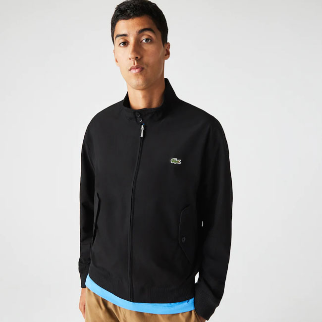 Lacoste water-repellent Harrington jacket