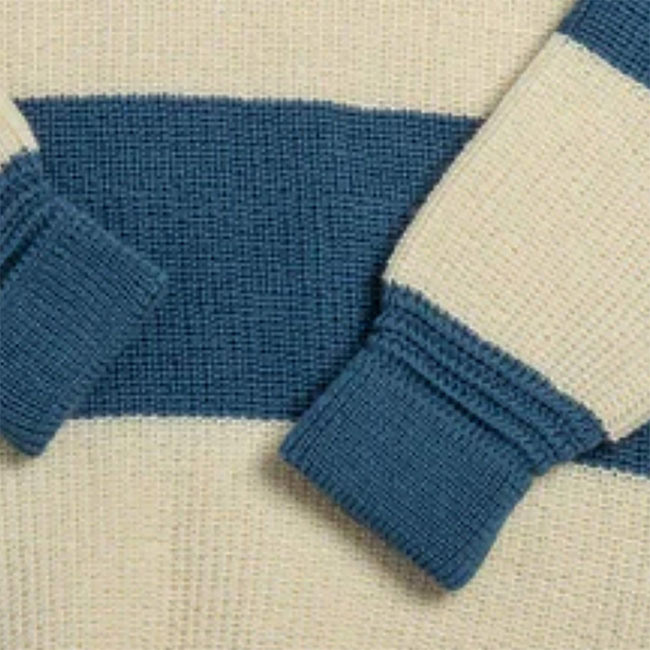 Heimat Signal Stripes heavyweight sweater