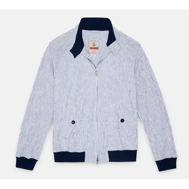 Sale watch: Baracuta G9 Seersucker Harrington Jacket