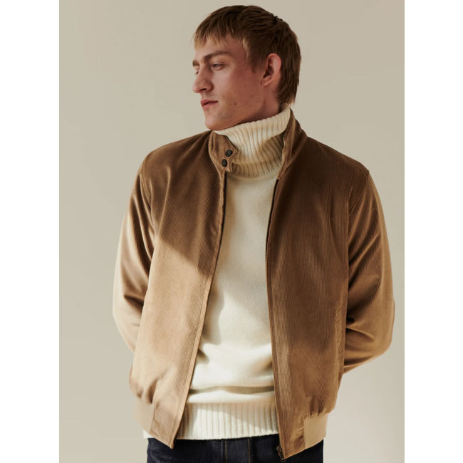 Corduroy Harrington jackets by Community Clothing