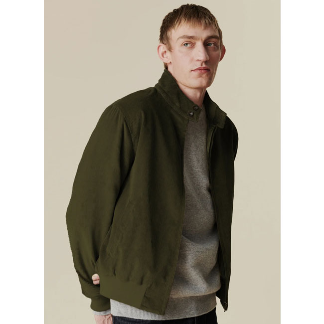 Corduroy Harrington jackets by Community Clothing