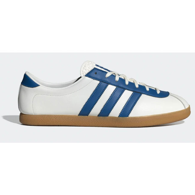 White leather Adidas London trainers (image credit: Adidas)