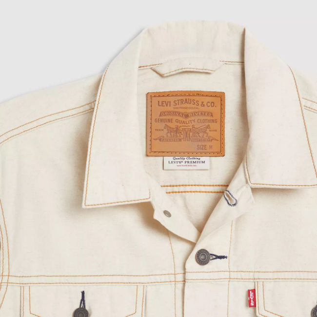 Levi's Linen+ Denim Trucker Jacket