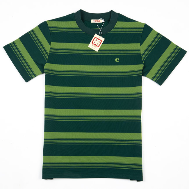 The Downing 1960s surf-inspired stripe t-shirts by 66 Clothing