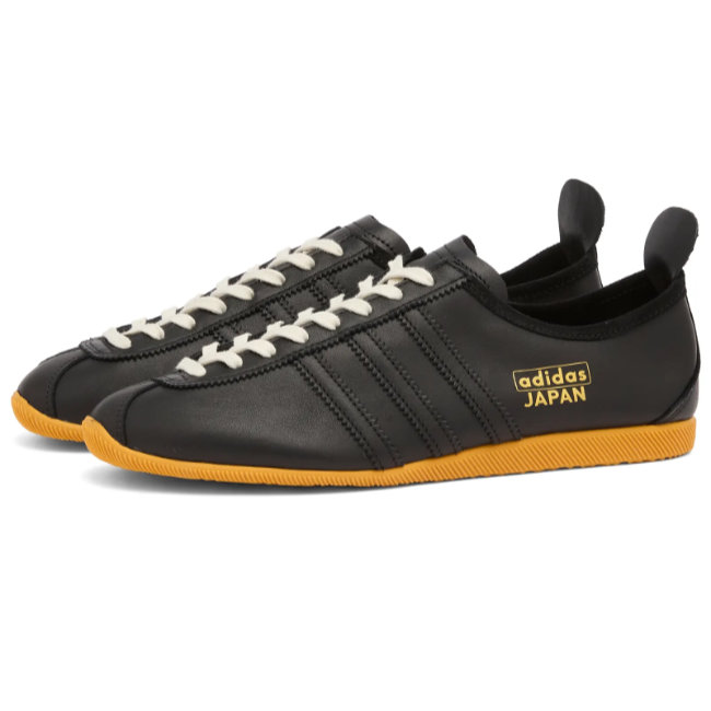 1960s Adidas Japan trainers reissued in all black