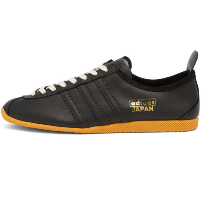 1960s Adidas Japan trainers reissued in all black