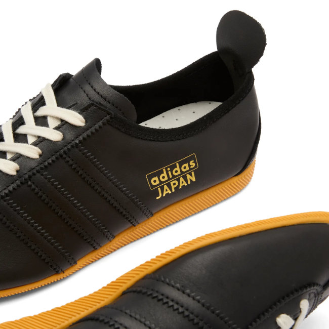 1960s Adidas Japan trainers reissued in all black